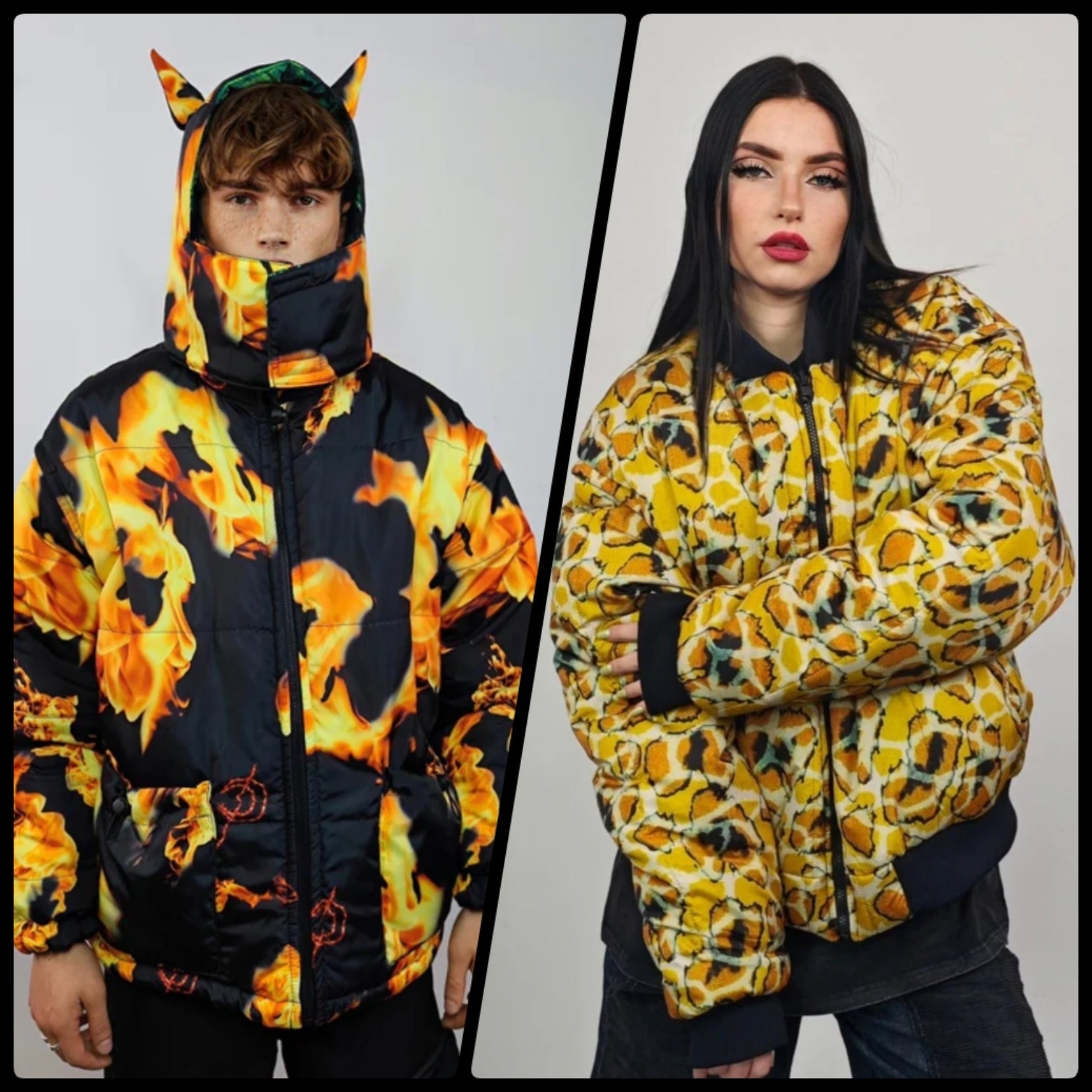 Handmade customizable bombers and puffer & varsity jackets