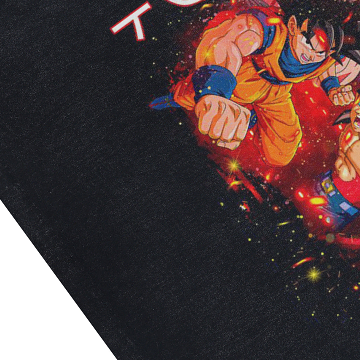 Anime superheroes sleeveless t-shirt vintage Japanese vest retro cartoon tank top in acid wash black