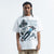 Rapper t-shirt 00s hip-hop tee gangster top in white