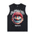 Super Mario sleeveless t-shirt vintage gamer vest 00s creepy cartoon tank top in acid wash black