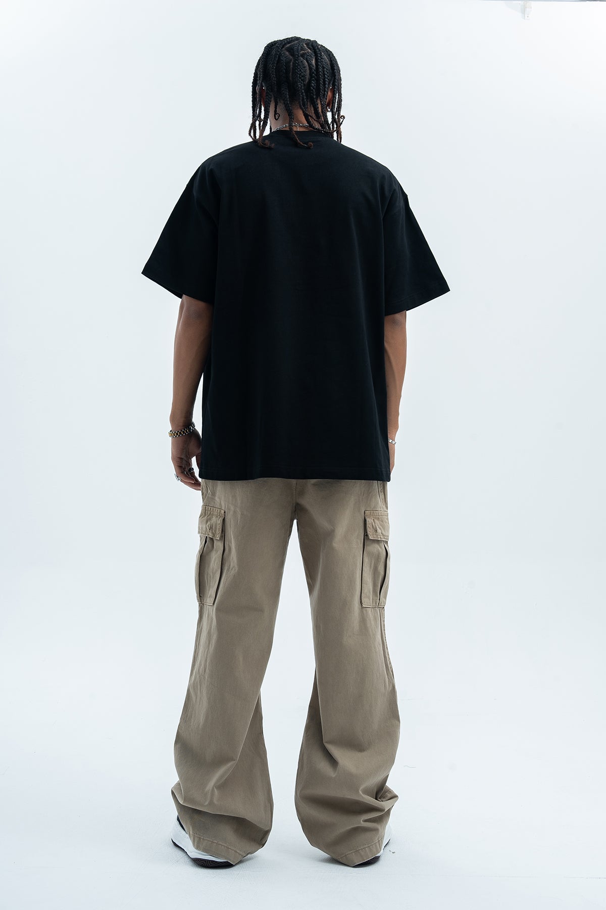 Psychedelic t-shirt graffitit top escape slogan tee raver jumper in black