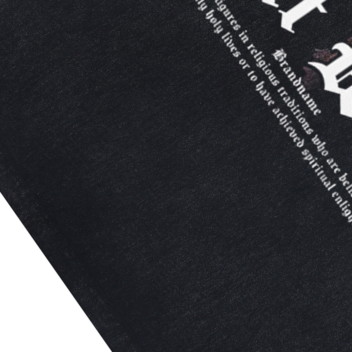 Tattoo print sleeveless t-shirt saint slogan surfer vest 00s hip-hop tank top in acid wash black