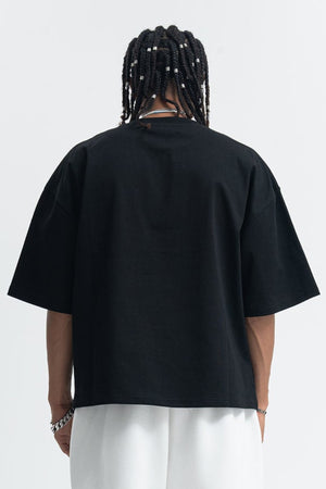 Vintage Astro boy t-shirt retro cartoon top in black