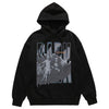 Saint hoodie Gothic pullover punk top dark slogan jumper