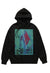 Monster print hoodie grunge pullover premium graffiti jumper