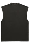 Anime sleeveless t-shirt Japanese tank top old surfer vest