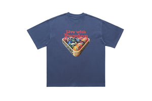 Pool game t-shirt retro gamer top grunge preppy tee black