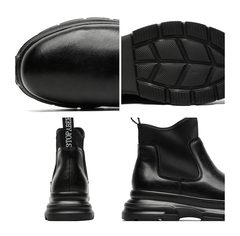 Platform utility boots black tractor catwalk style shoes big sole grunge trainers 90s style