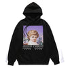 Baby Jesus hoodie saint pullover raver top religion jumper