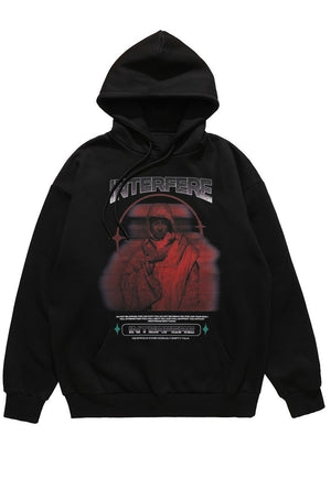 Gothic hoodie religion pullover premium grunge jumper