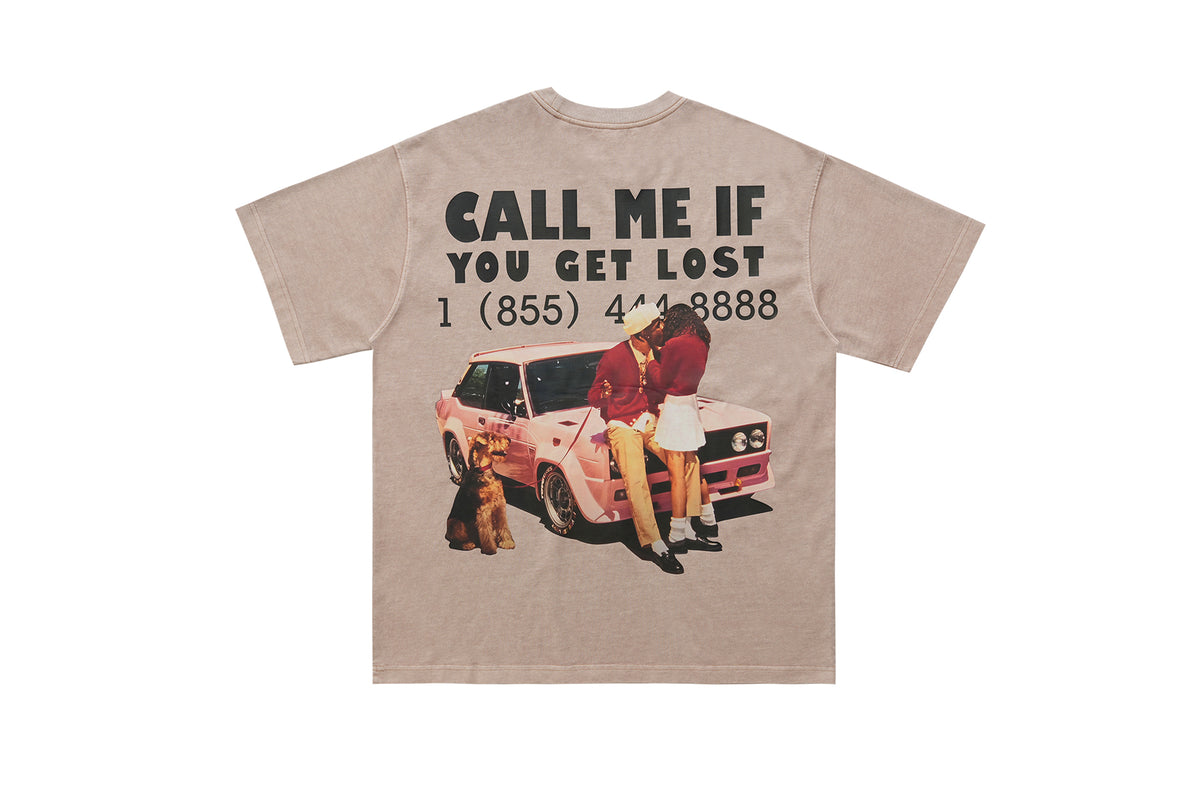 Love affair t-shirt retro photograph top lovers tee in cream