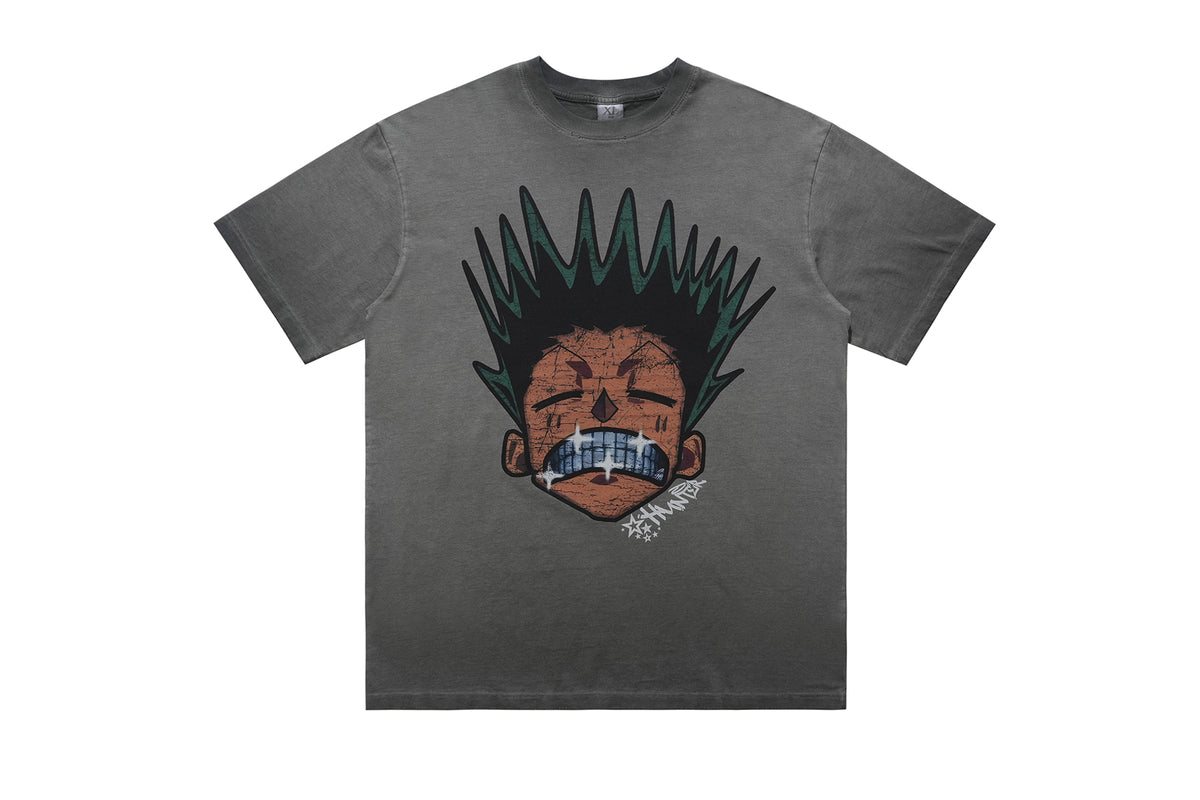 Hungry Doberman t-shirt pinscher print tee retro dog top in Crame