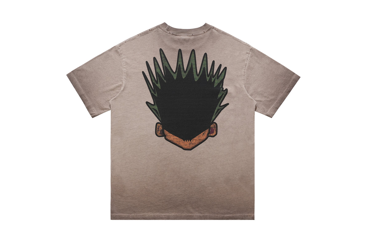 Hungry Doberman t-shirt pinscher print tee retro dog top in Crame