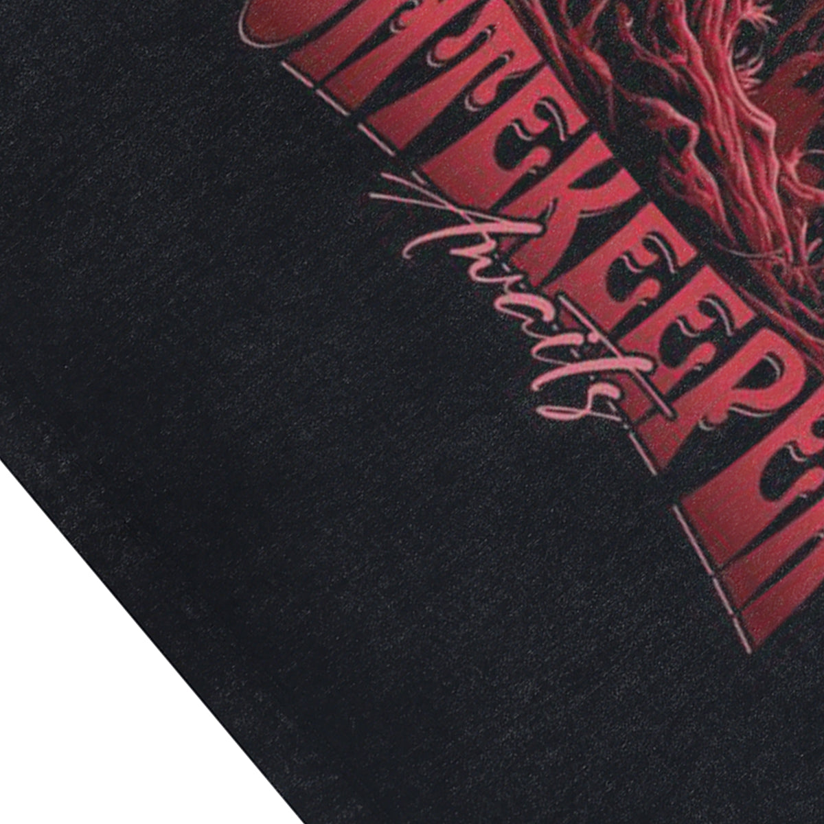 Creepy skeleton sleeveless t-shirt skull print surfer vest gate keeper slogan tank top in acid wash black