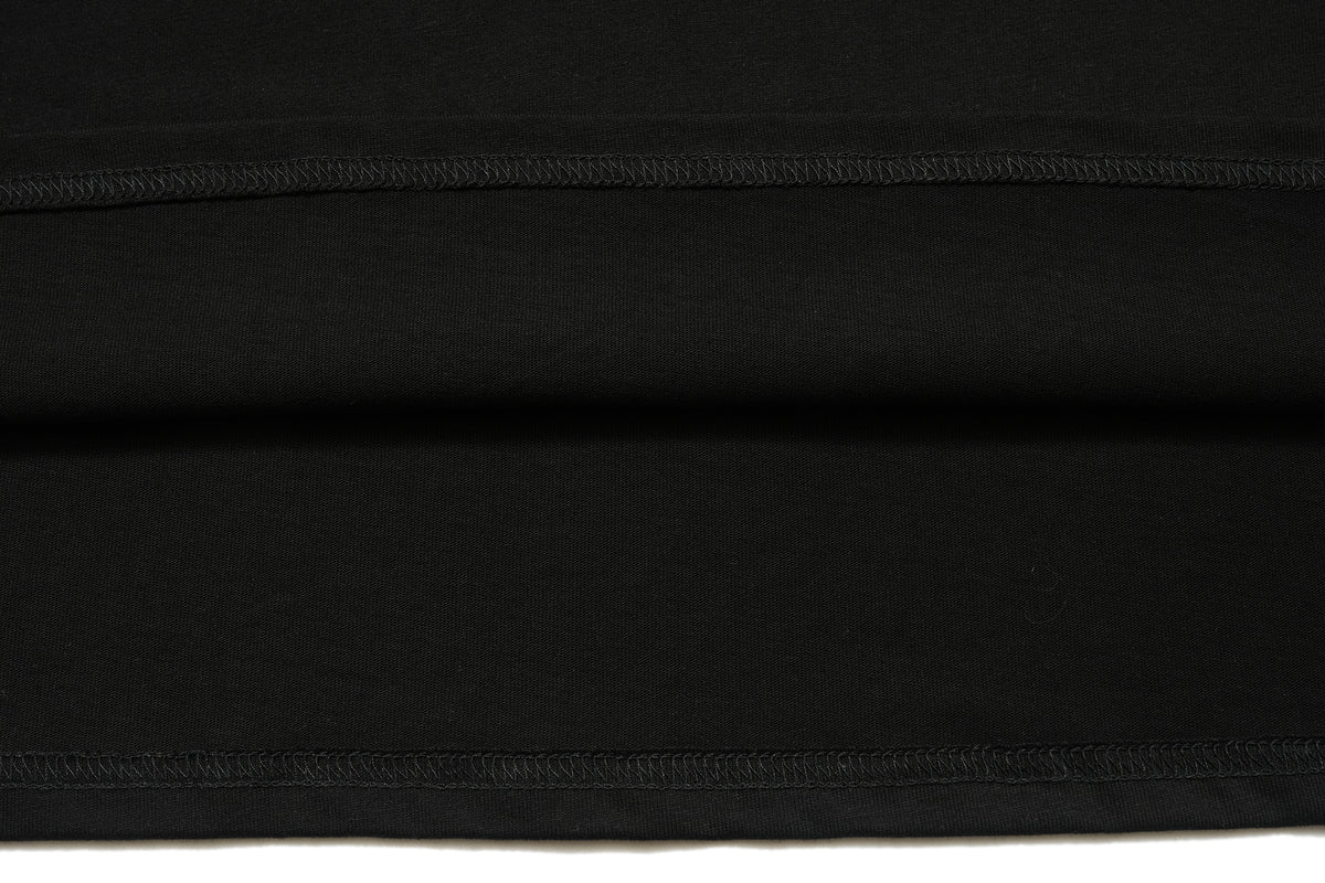 Devil print t-shirt skull cartoon tee evil top in white