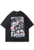 Baby metal t-shirt Japanese tee vintage anime top acid grey