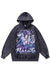 Anime print hoodie Naruto pullover Japanese cartoon jumper