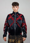 Snake skin racing jacket Japanese style motorsports bomber