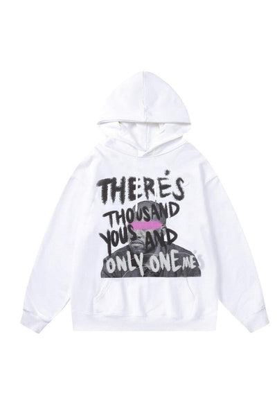 Kanye hoodie West pullover raver top hiphop slogan jumper