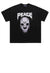 Jason mask t-shirt horror movie tee grunge top in black