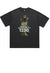 Angel print t-shirt retro saint tee grunge punk top in black