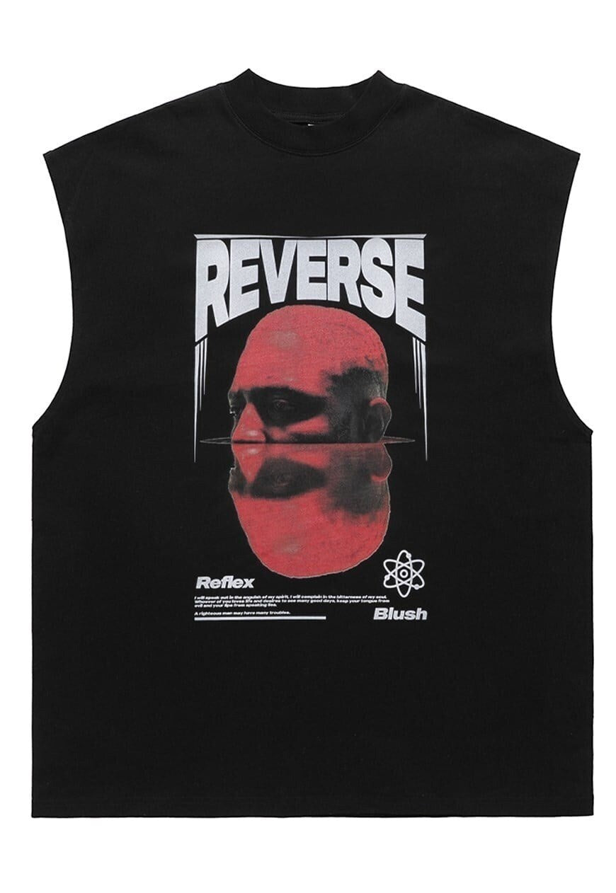 Skinhead  sleeveless t-shirt tank top surfer vest vintage wash sample sale 3 for 2