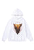 Saint hoodie Gothic pullover raver top punk slogan jumper