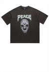 Friday 13th t-shirt Jason horror mask top horror tee grey