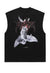 Fallen angel tank top surfer vest retro sleeveless t-shirt