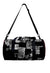 Gay gym bag LGBT slogan sports holdall grunge bag in black