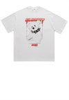 Punk bear t-shirt vintage teddy print tee gloomy slogan top