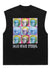 Marilyn Bowie tank top surfer vest retro sleeveless t-shirt