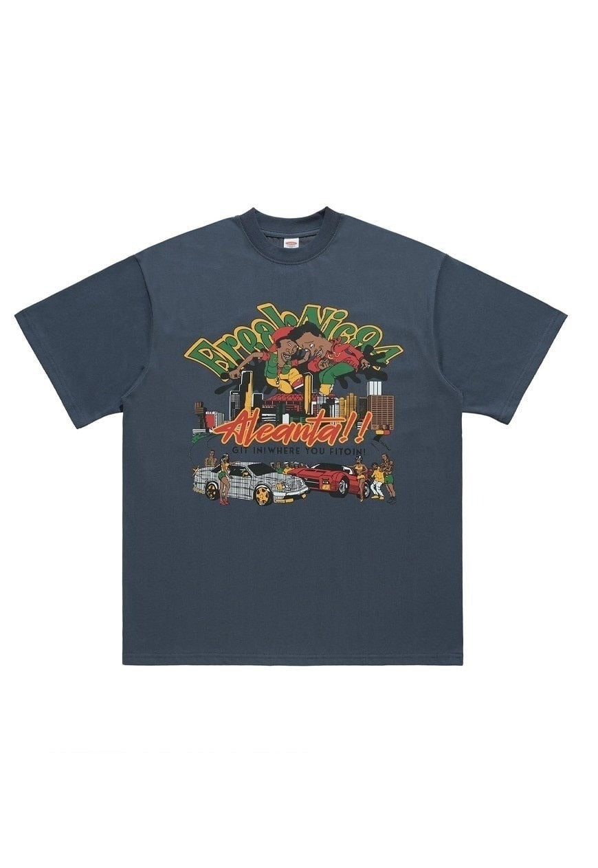 Freaknik 1994 t-shirt Atlanta city tee retro poster top grey