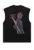 Power ranger sleeveless t-shirt movie tank top surfer vest