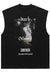 Dark forest sleeveless t-shirt Goth tank top surfer vest