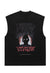 Tragic life tank top surfer vest retro sleeveless t-shirt