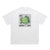 Vortex t-shirt science geek tee retro raver top in white