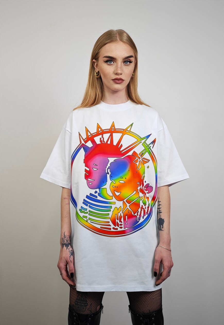 Krusty the clown, Custom graphics lgbt & premium Pokémon PRINT vintage wash t-shirt sample sale 3 for 2