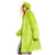 Festival shaggy faux fur longline jacket fluorescent raver bomber fluffy raver coat fleece party bomber neon burning man coat bright green