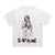 Gods t-shirt retro saint print tee grunge Jesus top in white