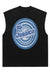 Washing powder sleeveless t-shirt punk tank top surfer vest