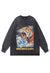 Vintage tiger t-shirt long sleeve Japanese top animal jumper