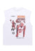 Dennis Rodman sleeveless t-shirt sports tank top surfer vest