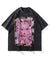 E-girl t-shirt cyber Japanese punk tee Manga top acid grey