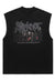 Metalcore tank top surfer vest retro sleeveless rock t-shirt