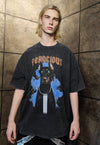 Doberman t-shirt premium vintage wash grunge Pinscher tee