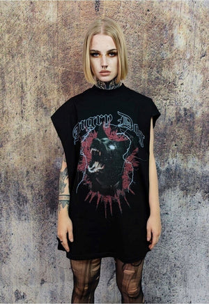 Metalcore tank top surfer vest vintage wash sample sale 3 for 2