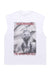 Zombie sleeveless t-shirt Walking dead tank top surfer vest