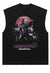 RoboCop print tank top surfer vest retro sleeveless t-shirt