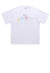 Sugar sweet t-shirt rainbow print tee retro slogan top white